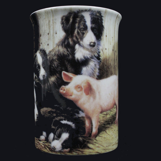 Pig & Dogs Farm Animal Mug