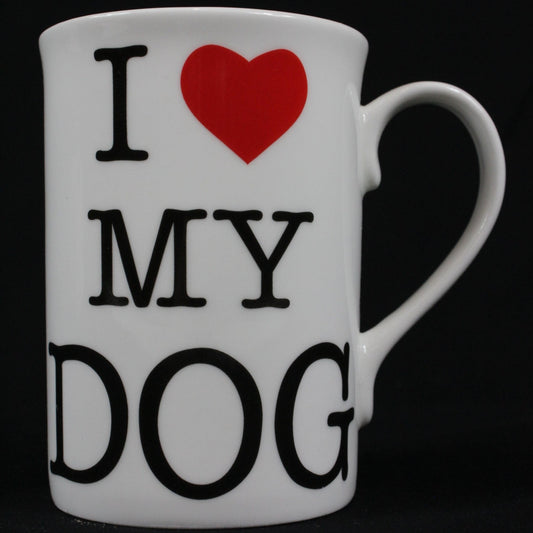 "I Love/Heart My Dog" Mug
