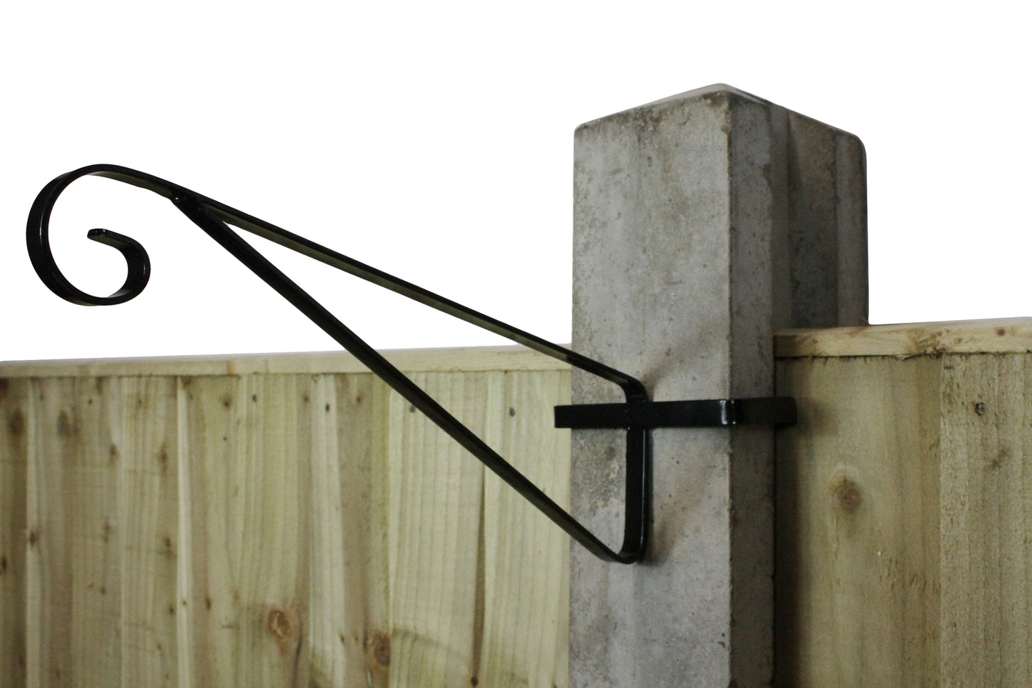 Set of 4 Hanging Basket Brackets for Concrete Posts CP23