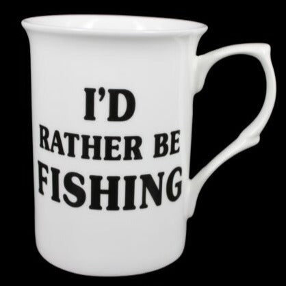 "I'd Rather Be Fishing" Mug